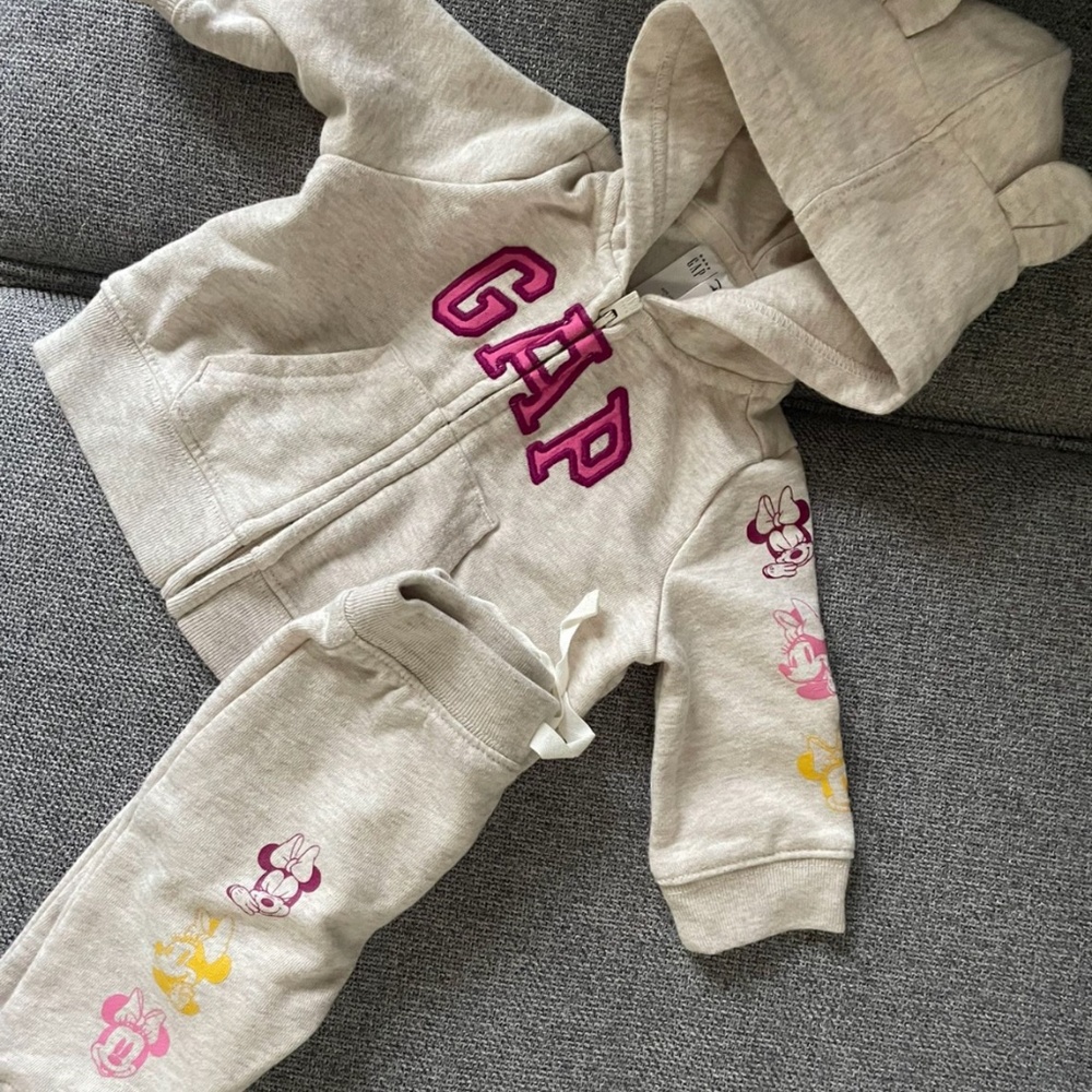 Baby disney gap hoodie and sweats